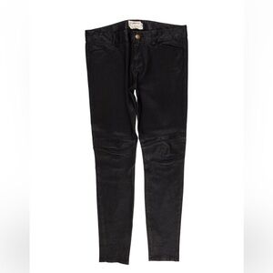 Current Elliot mid rise 100% lamb leather jeans. Tags removed, but never worn